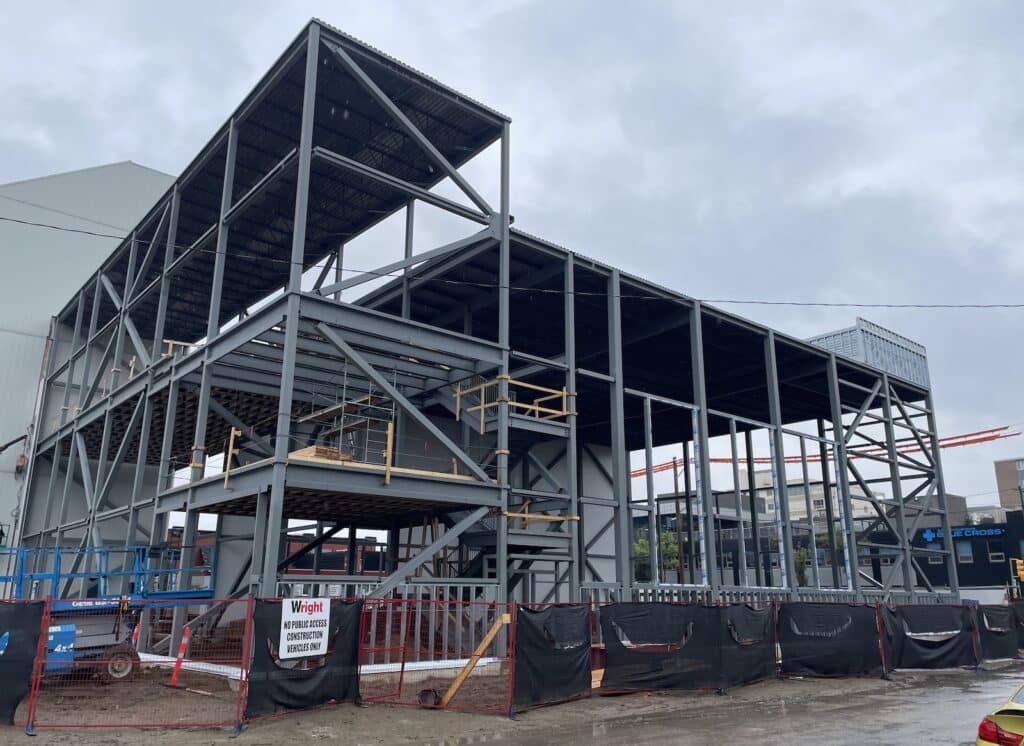 Image showcasing the work completed for the Great West Brewery Addition project