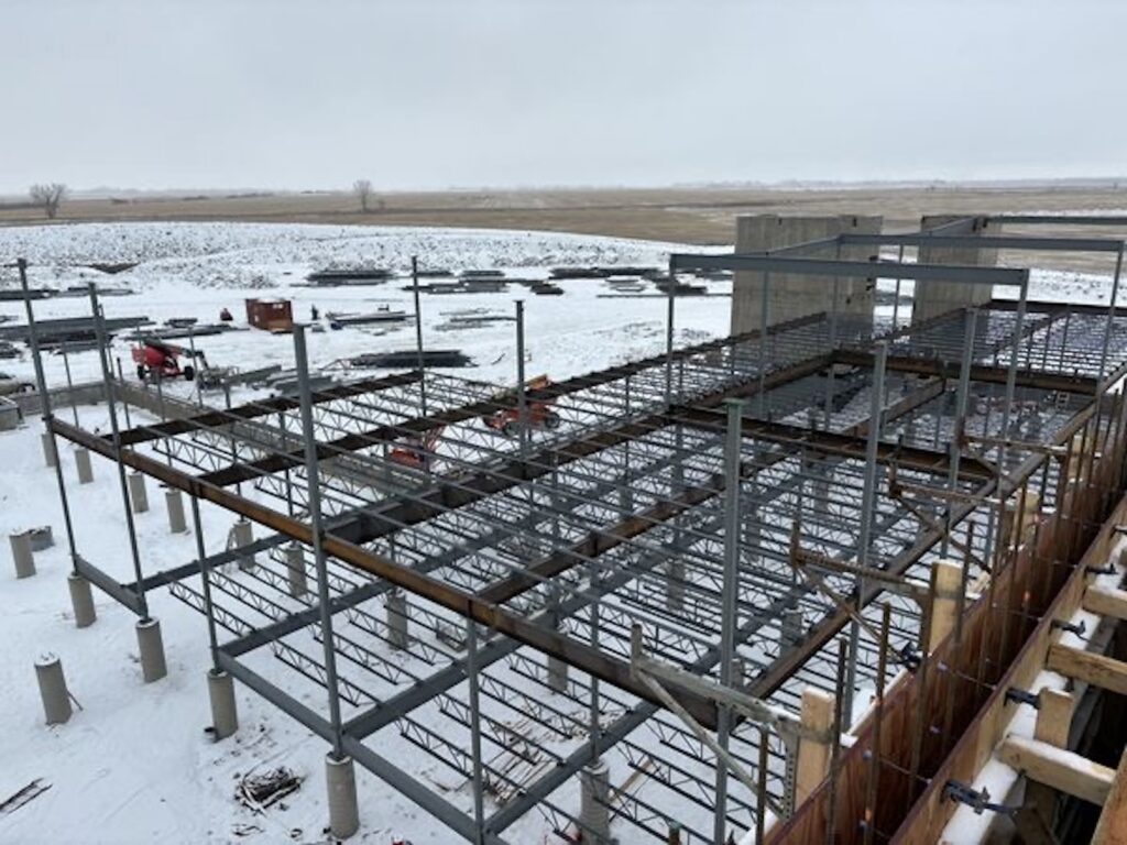 Image showcasing the work completed for the Weyburn General Hospital project